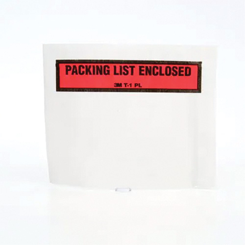 Packing List Envelope, 5-1/2" L x 4-1/2" W, Endloading Style Chandler Sales