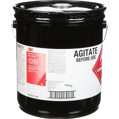 Scotch-Weld Nitrile High-Performance Adhesive, 5 gal., Pail, Yellow Chandler Sales