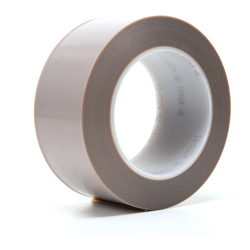 PTFE Skived Film Tape, PTFE, 25.4 mm (1") W x 33 m (108') L, 6.8 mils Thick Chandler Sales