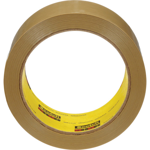 Scotch&reg; Box Sealing Tape 373, Hot Melt Adhesive, 2.5 mils, 48 mm (2") x 50 m (164') Chandler Sales