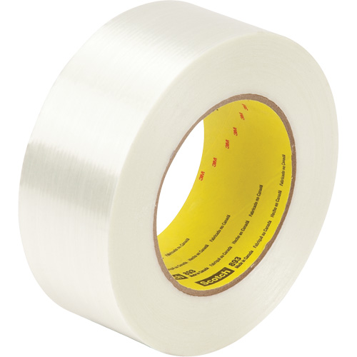 Ruban renforc&eacute; de filaments Scotch, &eacute;paisseur 6 mils, 12 mm (1/2") x 55 m (180')  Chandler Sales