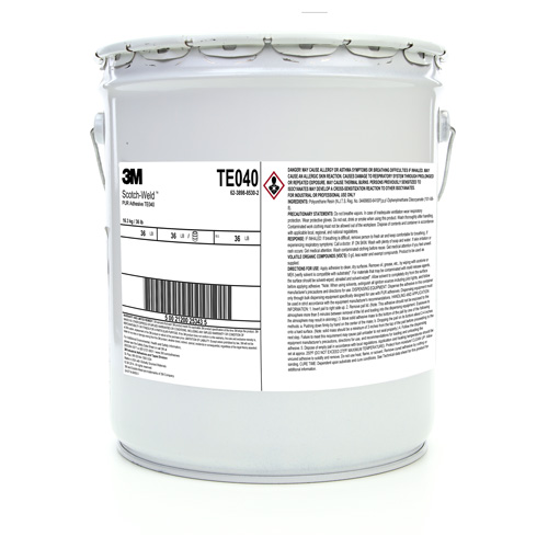Scotch-Weld PUR Adhesive, 5 gal, Pail, Clear Chandler Sales