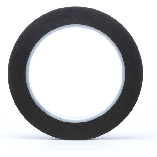 Ruban en vinyle 471, 19 mm (3/4") la x 32,9 m (108') lo, 5,2 mils, Noir Chandler Sales