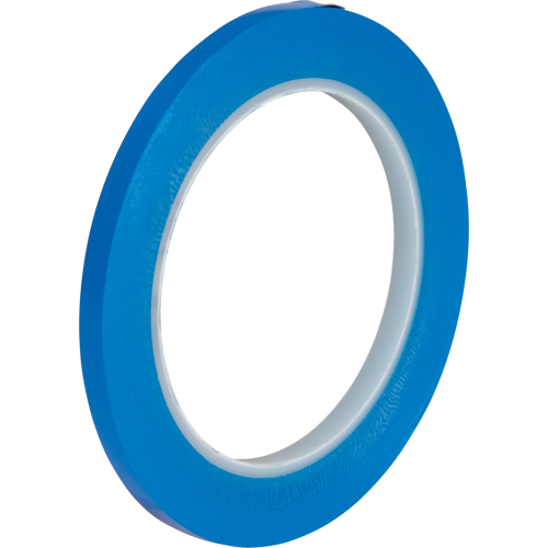 471 Vinyl Tape, 6 mm (1/4") W x 32.9 m (108') L, 5.3 mils, Blue Chandler Sales