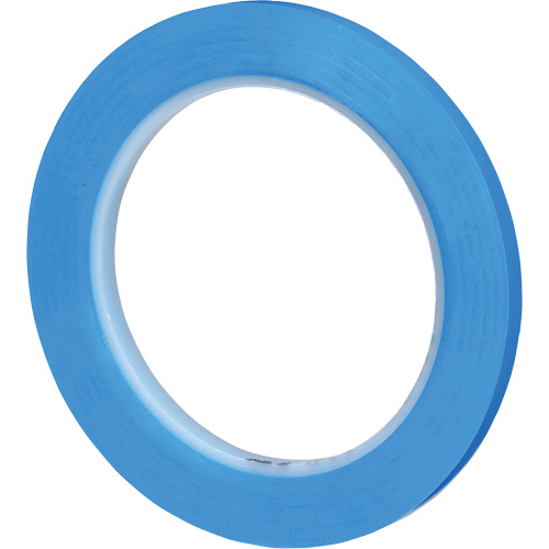471 Vinyl Tape, 6 mm (1/4") W x 32.9 m (108') L, 5.3 mils, Blue Chandler Sales
