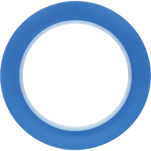 Ruban en vinyle 471, 6 mm (1/4") la x 32,9 m (108') lo, 5,2 mils, Bleu Chandler Sales