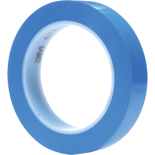 Ruban en vinyle 471, 19 mm (3/4") la x 32,9 m (108') lo, 5,3 mils, Bleu Chandler Sales