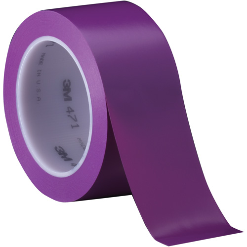 Ruban en vinyle 471, 50,8 mm (2") la x 32,9 m (108') lo, 5,2 mils, Mauve Chandler Sales