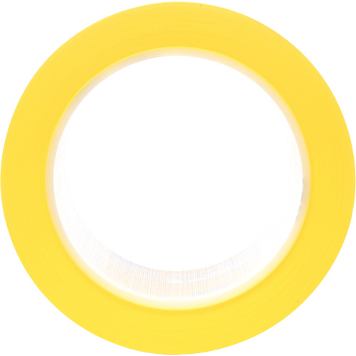 Ruban en vinyle 471, 76,2 mm (3") la x 32,9 m (108') lo, 5,2 mils, Jaune Chandler Sales