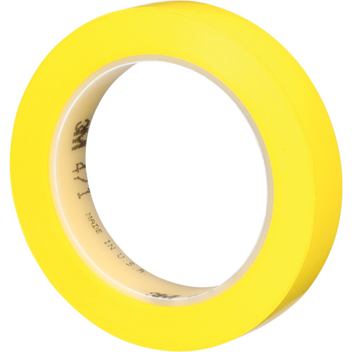 Ruban en vinyle 471, 19 mm (3/4") la x 32,9 m (108') lo, 5,3 mils, Jaune Chandler Sales