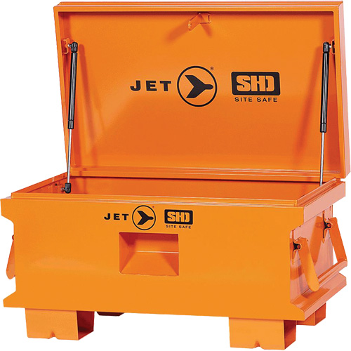 JSB-3219 Super Heavy-Duty Jobsite Tool Storage Box, 32-1/8" x 19" x 17-1/2", Steel, Orange Chandler Sales