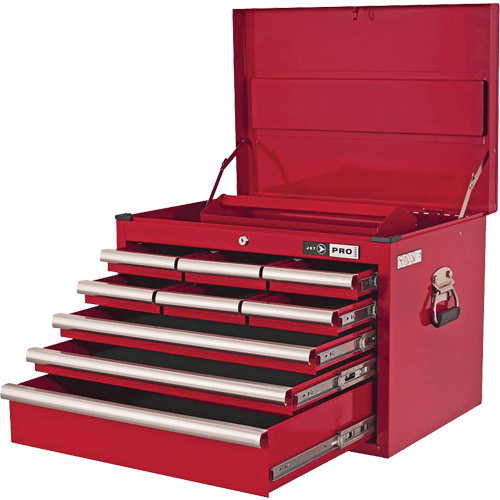 PMC2709 Coffre de m&eacute;canicien s&eacute;rie Pro, 26" la, 9 tiroirs, Rouge Chandler Sales