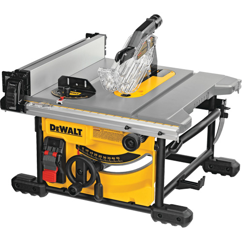 Scie &agrave; table compacte pour le chantier, 120 V, 15 A, 5800 tr/min Chandler Sales