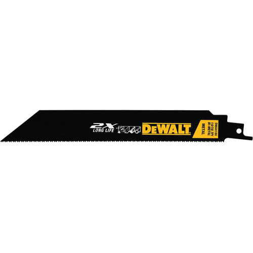 Lame de scie alternative pour la coupe du m&eacute;tal, Bim&eacute;tal, 14-18 Dents par pouce, 8" lo x 1" la Chandler Sales
