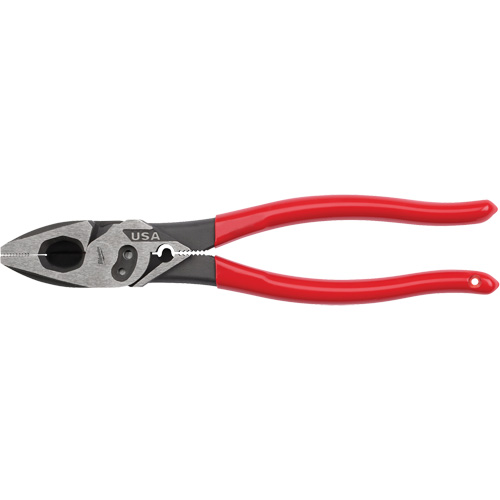 Lineman's Dipped Grip Pliers with Crimper & Bolt Cutter Chandler Sales