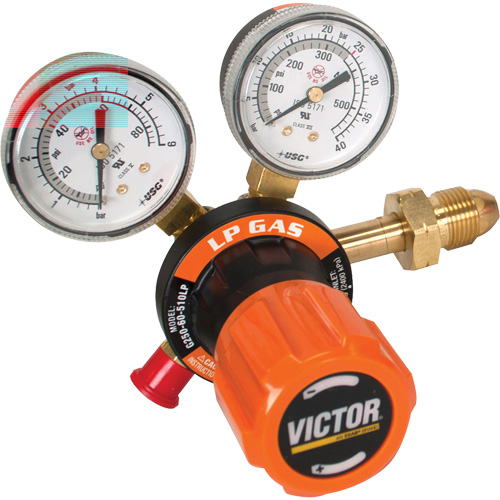 G250 Single-Stage Regulator, 9/16" NPT, 15 psi Max. PSI, Standard Chandler Sales