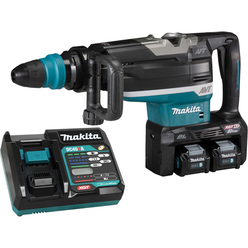 XGT Brushless Cordless SDS-Max Rotary Hammer, 80 V, 2", 16 ft-lbs, 150-310 RPM Chandler Sales