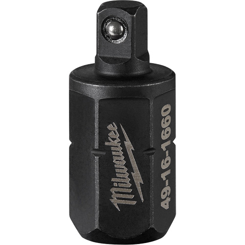Adaptateur d'enclume pour rochet polygonal Insider, Douille 1/4", 0,55" lo, Sph&eacute;rique Chandler Sales