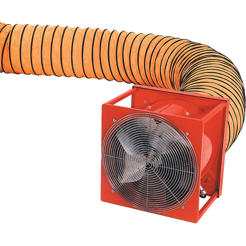 Portable Utility Fan, 17" Box Depth, 19-1/8" Box Width, 19-1/8" Box Height Chandler Sales