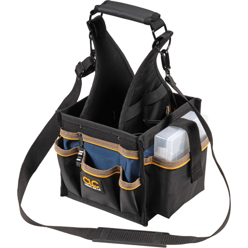Tool Pouches, Canvas, 25 Pockets, Black Chandler Sales