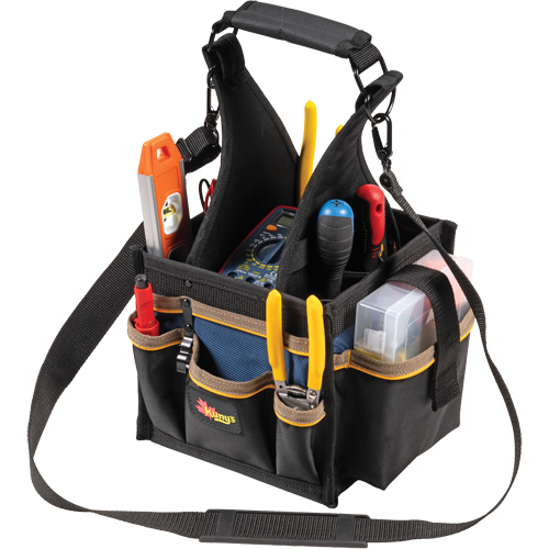Tool Pouches, Canvas, 25 Pockets, Black Chandler Sales