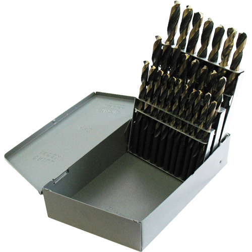 Jobber Length Drill Set, 26 Pieces, High Speed Steel Chandler Sales