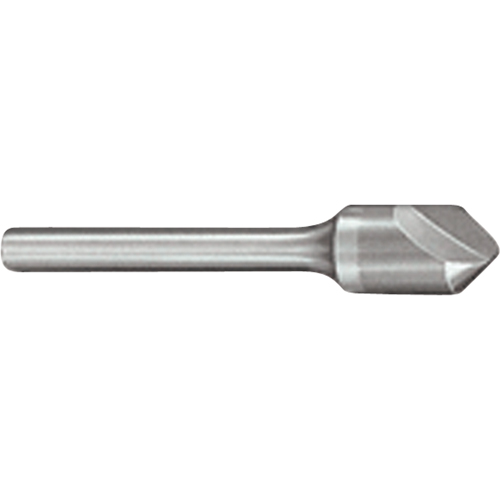 Fraise conique, 1/4", Carbure, Angle de 60°, 1 cannelures Chandler Sales