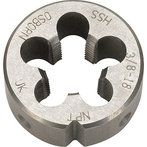 Fili&egrave;re &agrave; tuyaux, Filet de 1/8"-27, Acier rapide Chandler Sales