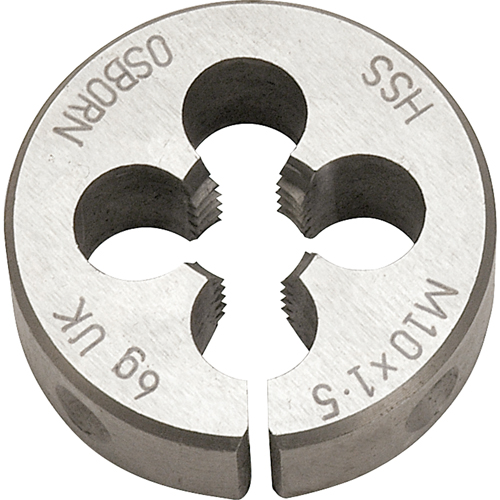 Fili&egrave;re ronde segment&eacute;e, Filet de M10 X 1,5, Acier rapide Chandler Sales