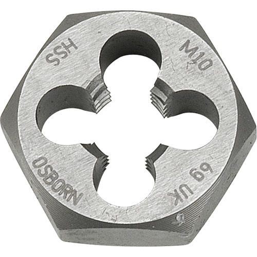 &eacute;crou-fili&egrave;re hexagonal, dia. 7/10", Filet de 3/16"-24, Acier rapide Chandler Sales