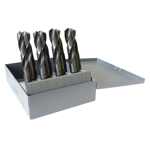 Reduced Shank Drill Bit Set, 8 Pieces, High Speed Steel Chandler Sales