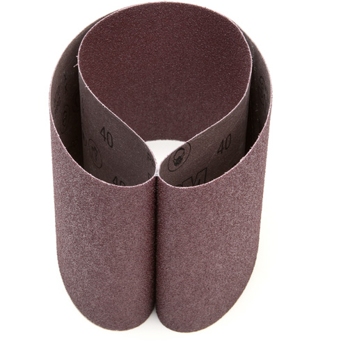 Courroie abrasive en toile 341D, 6" la x 48" lo, Oxyde d'aluminium, Grain 40 Chandler Sales
