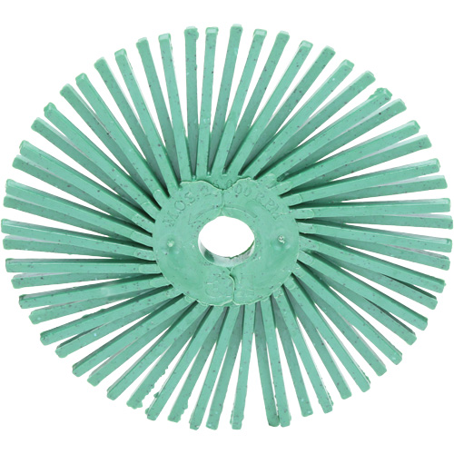 Scotch-Brite Radial Bristle Discs, Ceramic, 50 Grit, 3" Dia. Chandler Sales