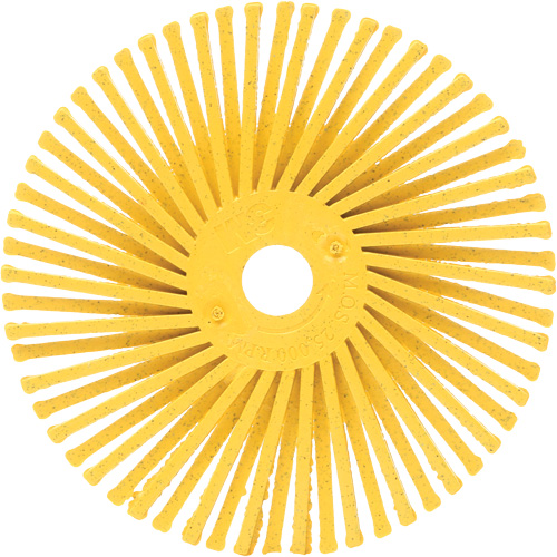 Scotch-Brite Radial Bristle Discs, Ceramic, 80 Grit, 3" Dia. Chandler Sales