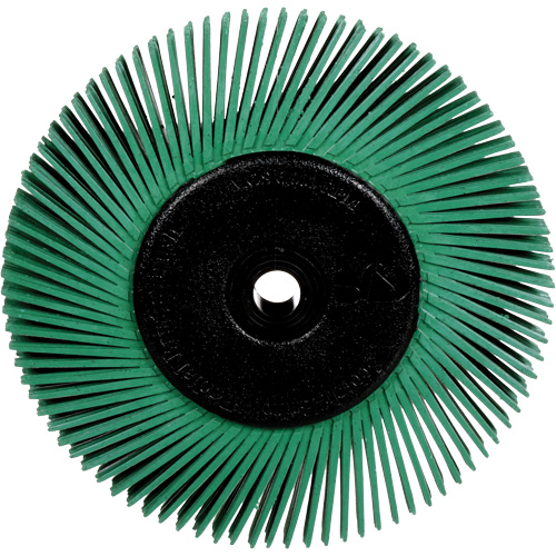 Radial Bristle Brushes for Bench Grinders, 50X Grit, 6" Dia. Chandler Sales