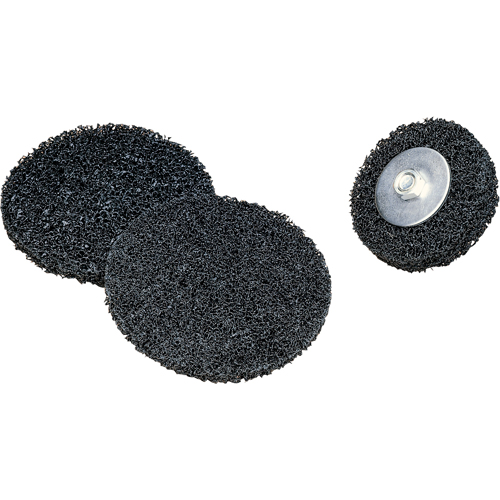 Disques nettoyez & retirez - Disques Clean & Strip Scotch-Brite, 4" dia., Grain Extra grossier, Carbure de silicium Chandler Sales