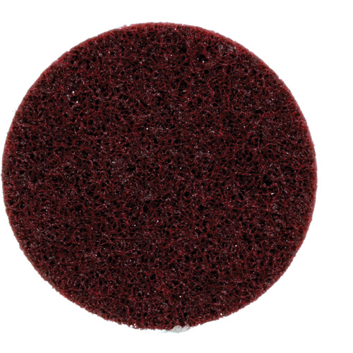 Disque &agrave; bande de conditionnement de surface Scotch-Brite, 3" dia., Grain Moyen, Oxyde d'aluminium Chandler Sales