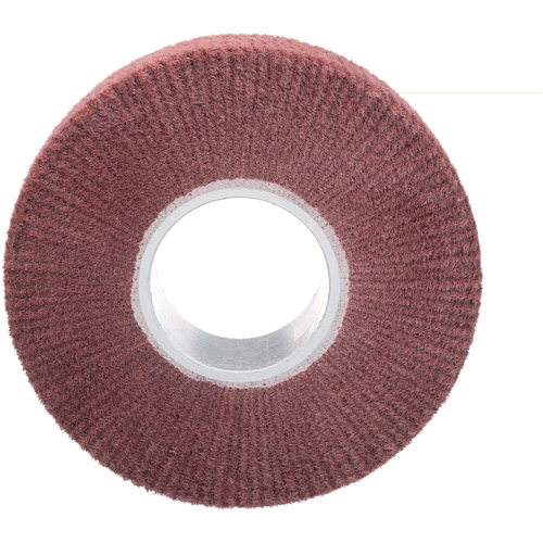 Scotch-Brite Finishing Flap Brush, Aluminum Oxide, Very Fine Grit, 8" x 2" x 3" Chandler Sales