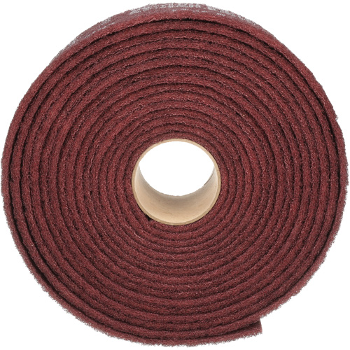 Ruban de nettoyage et de finition Scotch-Brite, Moyen, Oxyde d'aluminium, 4" la x 30' lo Chandler Sales