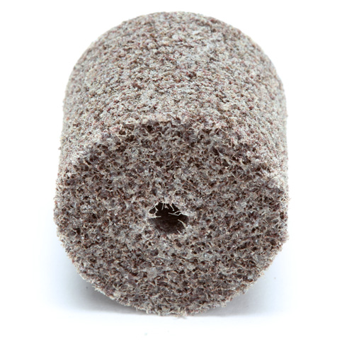 Scotch-Brite Cut & Polish Unitized Wheel, 1" x 1", 3/16"-7 Arbor, Medium Grit, Aluminum Oxide Chandler Sales