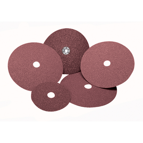 Disques en fibre pour le m&eacute;tal F240, Oxyde d'aluminium, 50, 4-1/2" Dia x 7/8" Arbre Chandler Sales