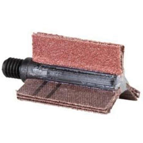 Plain Flap B-415 Bore Polisher, Aluminum Oxide, 120 Grit, 3-1/2" x 1-1/2" Chandler Sales