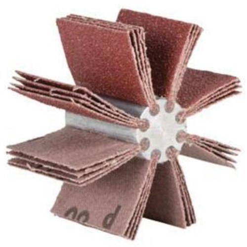 Outil de polissage d'al&eacute;sage &agrave; lamelles ordinaires B-810, Oxyde d'aluminium, Grain 60, 2-3/4" x 1-1/2" Chandler Sales