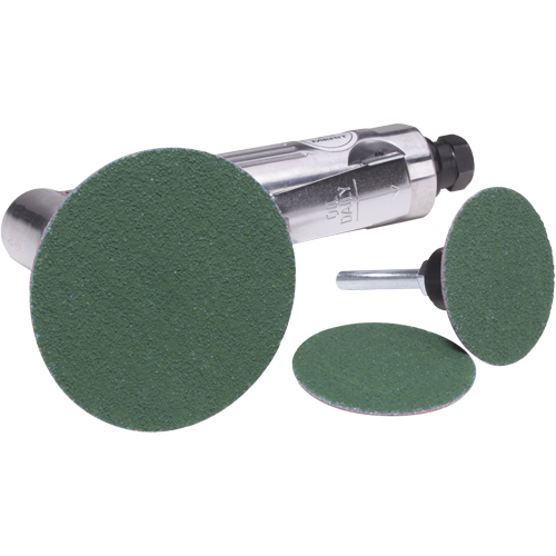 Speed-Lok TS Discs - Merit Zirc Plus R801 Cloth Discs, 1-1/2" Dia., 80 Grit, Zirconia Alumina Chandler Sales