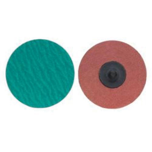 Quick-Change Cloth Disc, 1-1/2" Dia., 50 Grit, Zirconium Chandler Sales