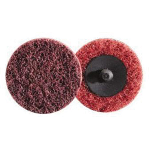 Surface Prep Quick-Change Disc, 1" Dia., Medium Grit, Aluminum Oxide Chandler Sales