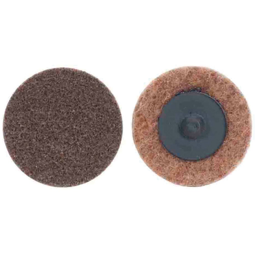Disques non tiss&eacute;s &agrave; changement rapide, 2" dia., Grain Extra grossier, Oxyde d'aluminium Chandler Sales
