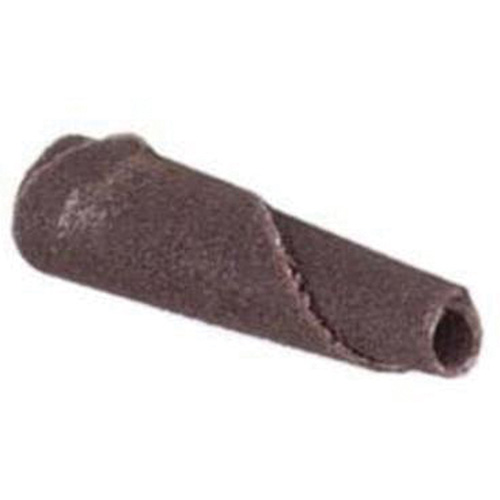 ALO Spiral Cartridge Roll, 100 Grit, 3/16" Dia., Aluminum Oxide, 1" L, 1/8" Arbor Chandler Sales