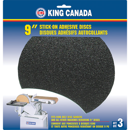Wood Sanding Disc, 9" Dia., 60 Grit Chandler Sales