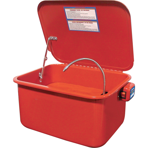 Recirculating Parts Washers, Steel, 5 gal. Chandler Sales